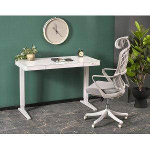 SHIFT elektromosan állítható magasságú íróasztal – fehér – 120 cm