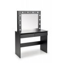 SPOTLIGHT modern fésülködőasztal LED világítással – fekete – 94 cm