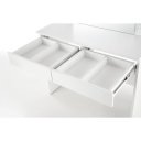 SPOTLIGHT modern fésülködőasztal LED világítással – fehér – 94 cm