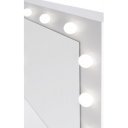 SPOTLIGHT modern fésülködőasztal LED világítással – fehér – 94 cm