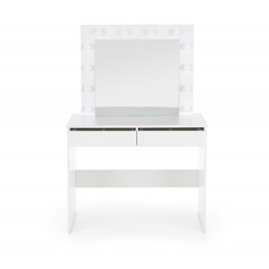 SPOTLIGHT modern fésülködőasztal LED világítással – fehér – 94 cm