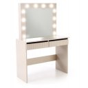 SPOTLIGHT modern fésülködőasztal LED világítással – kasmír – 94 cm