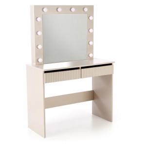 SPOTLIGHT modern fésülködőasztal LED világítással – kasmír – 94 cm
