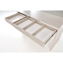 SPOTLIGHT  XL modern fésülködőasztal LED világítással – kasmír – 120 cm