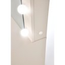 SPOTLIGHT  XL modern fésülködőasztal LED világítással – kasmír – 120 cm