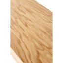 STASH modern konzolasztal –  tölgy / fekete – 106 cm