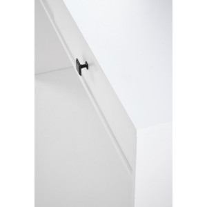 FLIP modern fésülködőasztal felnyitható tükörrel – fehér – 120 cm