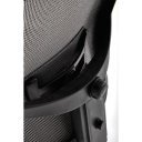 FLEX ergonomikus forgószék állítható fejtámlával – fekete / szürke