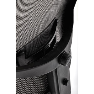 FLEX ergonomikus forgószék állítható fejtámlával – fekete / szürke