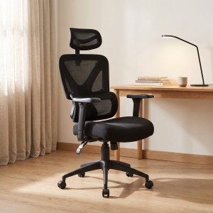 VECTOR modern ergonomikus forgószék – fekete HALMAR