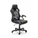 RACER modern forgószék – fekete / szürke