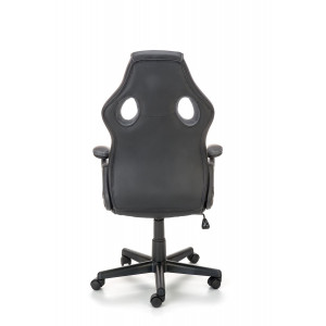 RACER modern forgószék – fekete / szürke