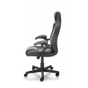 RACER modern forgószék – fekete / szürke