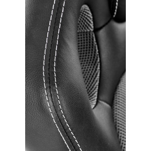 RACER modern forgószék – fekete / szürke