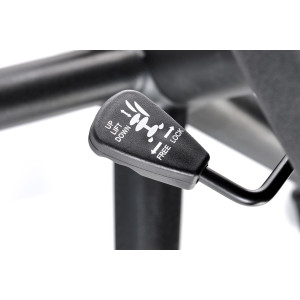 RACER modern forgószék – fekete / szürke