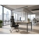 CORE modern ergonomikus forgószék – fekete