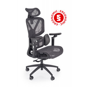 GRID modern ergonomikus forgószék – fekete