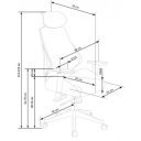 SUPPORT modern ergonomikus forgószék – fekete / szürke