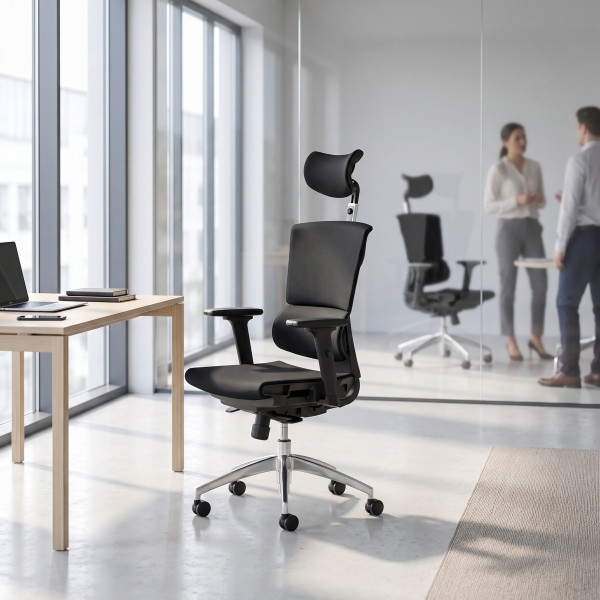 MATRIX modern ergonomikus forgószék – fekete