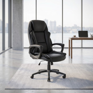 SCOPE modern ergonomikus forgószék – fekete HALMAR