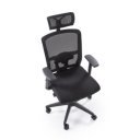 MESH modern ergonomikus forgószék – fekete
