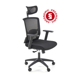 MESH modern ergonomikus forgószék – fekete