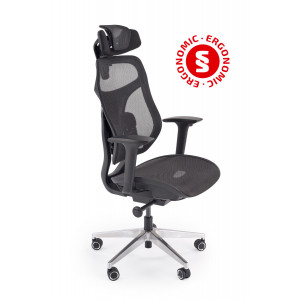 VECTOR modern ergonomikus forgószék – fekete