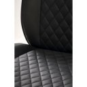 CRAFT modern forgószék – dió / fekete