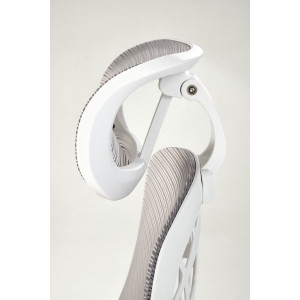 BREEZE modern forgószék – szürke / fehér
