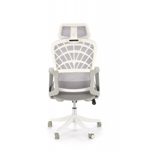 BREEZE modern forgószék – szürke / fehér