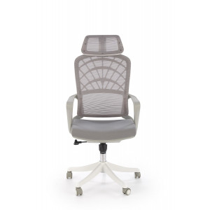 BREEZE modern forgószék – szürke / fehér