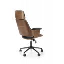 CRAFTLINE modern forgószék – dió / fekete