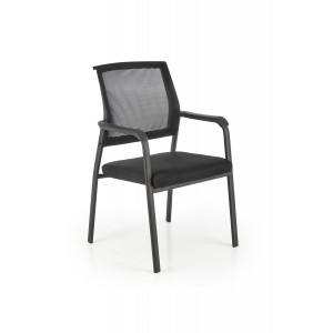 STACK modern tárgyalószék – fekete