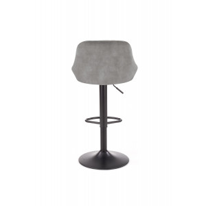 VELVET modern bárszék – szürke / fekete