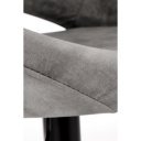 COCOON modern bárszék – szürke / fekete