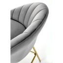 GLOW modern bárszék – szürke / arany