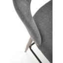 ARCH modern bárszék – szürke / dió