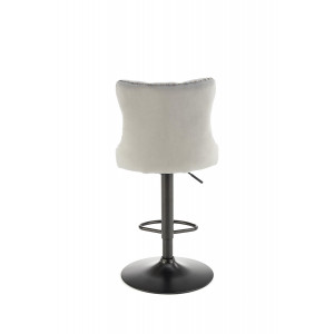 RIVET modern bárszék – szürke / fekete