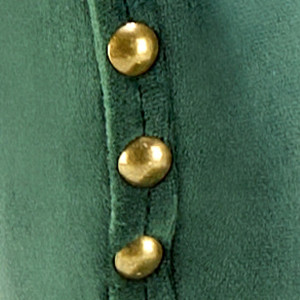 RIVET modern bárszék – sötétzöld / fekete