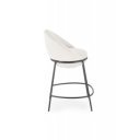 SHELL modern bárszék – bézs / fekete