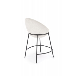 SHELL modern bárszék – bézs / fekete