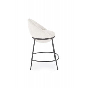 SHELL modern bárszék – bézs / fekete