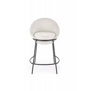 SHELL modern bárszék – bézs / fekete