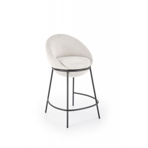 SHELL modern bárszék – bézs / fekete