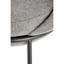 SHELL modern bárszék – szürke / fekete