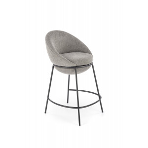 SHELL modern bárszék – szürke / fekete