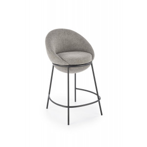 SHELL modern bárszék – szürke / fekete