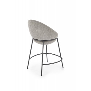 SHELL modern bárszék – szürke / fekete