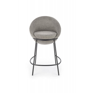 SHELL modern bárszék – szürke / fekete
