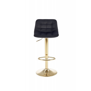 LUXE modern bárszék – fekete / arany